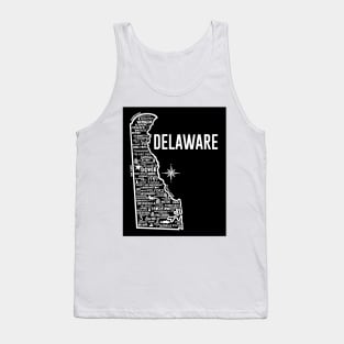 Delware Map Tank Top